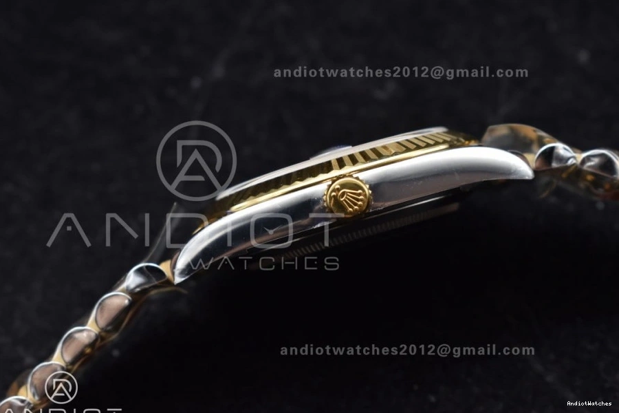 904L VR SS 41 MoistureWicking 126333 YG 602 Stick DateJust Jubilee 1:1 Bracelet on Black Steel Clean Best Edition Dial 0108